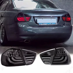 Pair LED Tail Lights For BMW 3 Series E90 2005-2008 2009-2012 Rear Lamps Taillights Fog Lights Turn Signal Car Light Assemblies