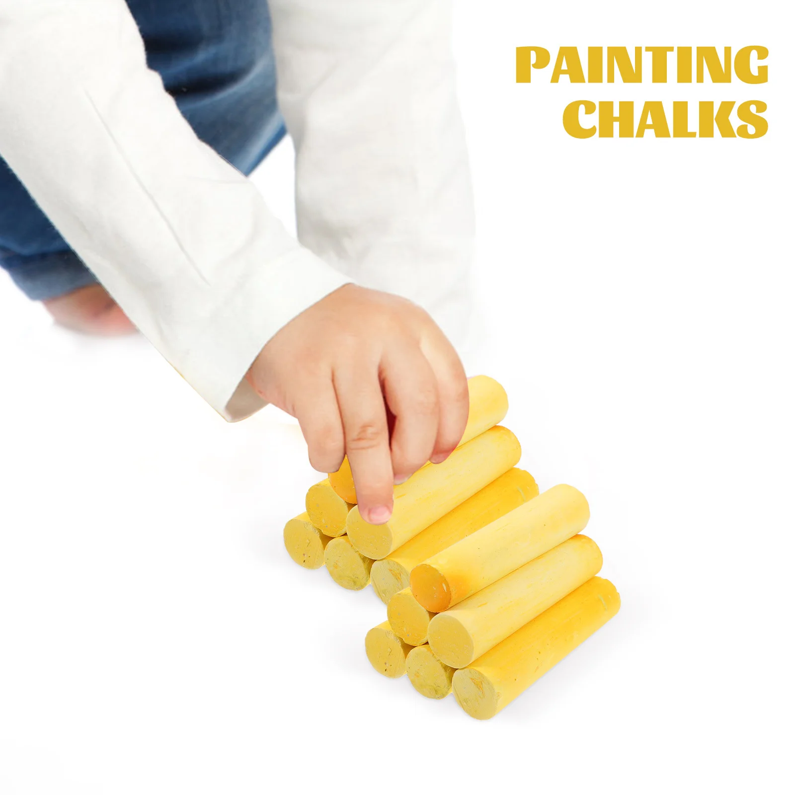 

40Pcs Jumbo Chunky Chalk Large Washable Sidewalk Chalk for Classroom Kids Drawing Chalkboard Art Supplies Kids Accessory