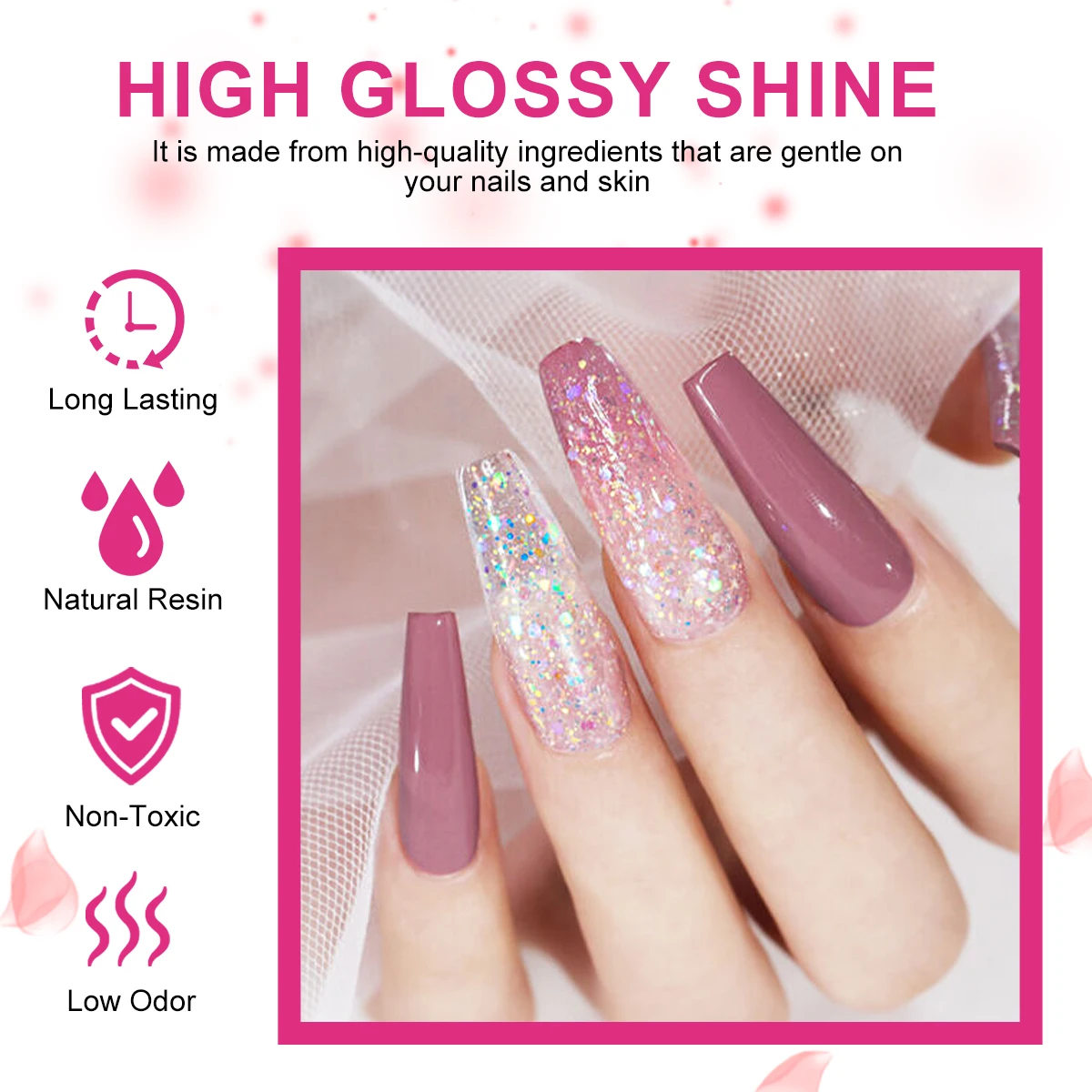 Limegirl kit de esmalte em gel com lâmpada UV 54W cores populares conjunto de ferramentas de esmalte em gel com revestimento superior fosco casaco base