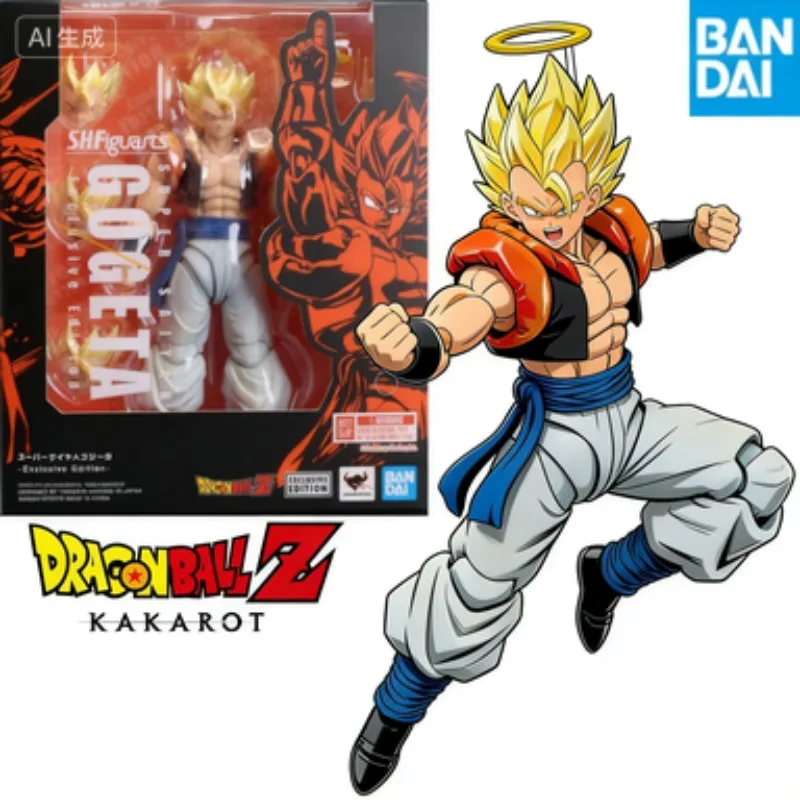 

Spot SaleEn Stock BANDAI caja Original S.H.Figuarts Super Saiyan Gogeta-edición exclusiva SHF figura acción molo juguete para r