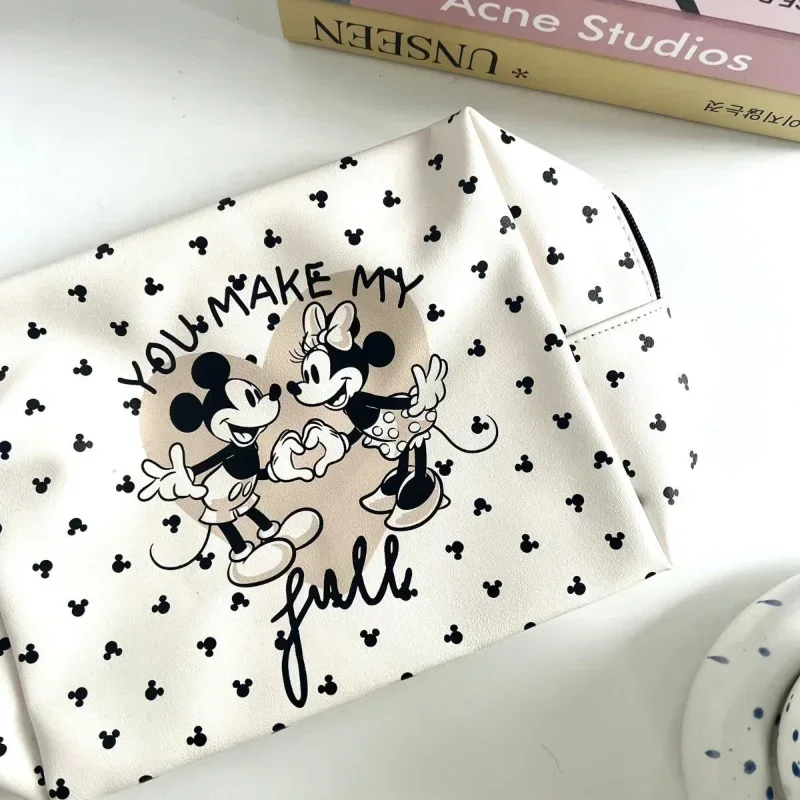 Disney Mickey Mouse Minnie Girl Makeup Bag donna Cosmetic Bag donna articoli da toeletta Organizer custodie per trucco femminile impermeabili