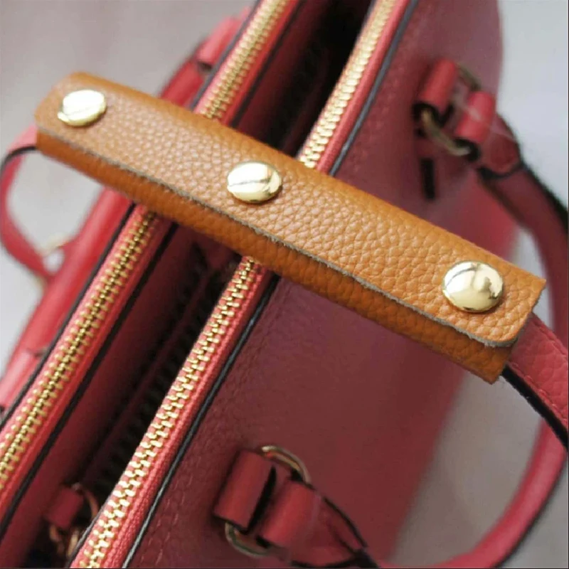 Weiche Koffer Grip Schutz Gepäck Tasche Griff Wrap Leder Anti-schlaganfall Kinderwagen Schulter Gurt Pad Grip Abdeckung Tasche Zubehör – Detail 8