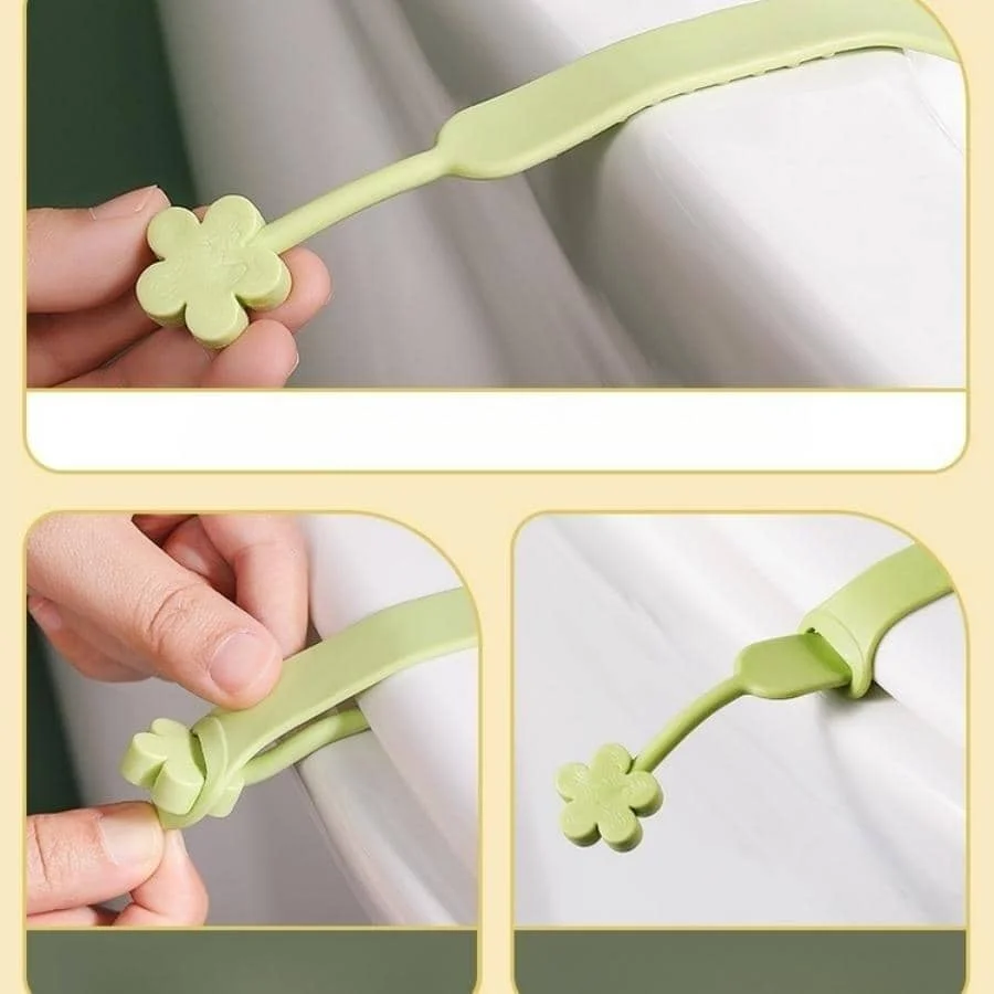 1 silicone aromatherapy toilet lid lifter toilet lid opener toilet seat handle fixed lift hand anti-dirty handle