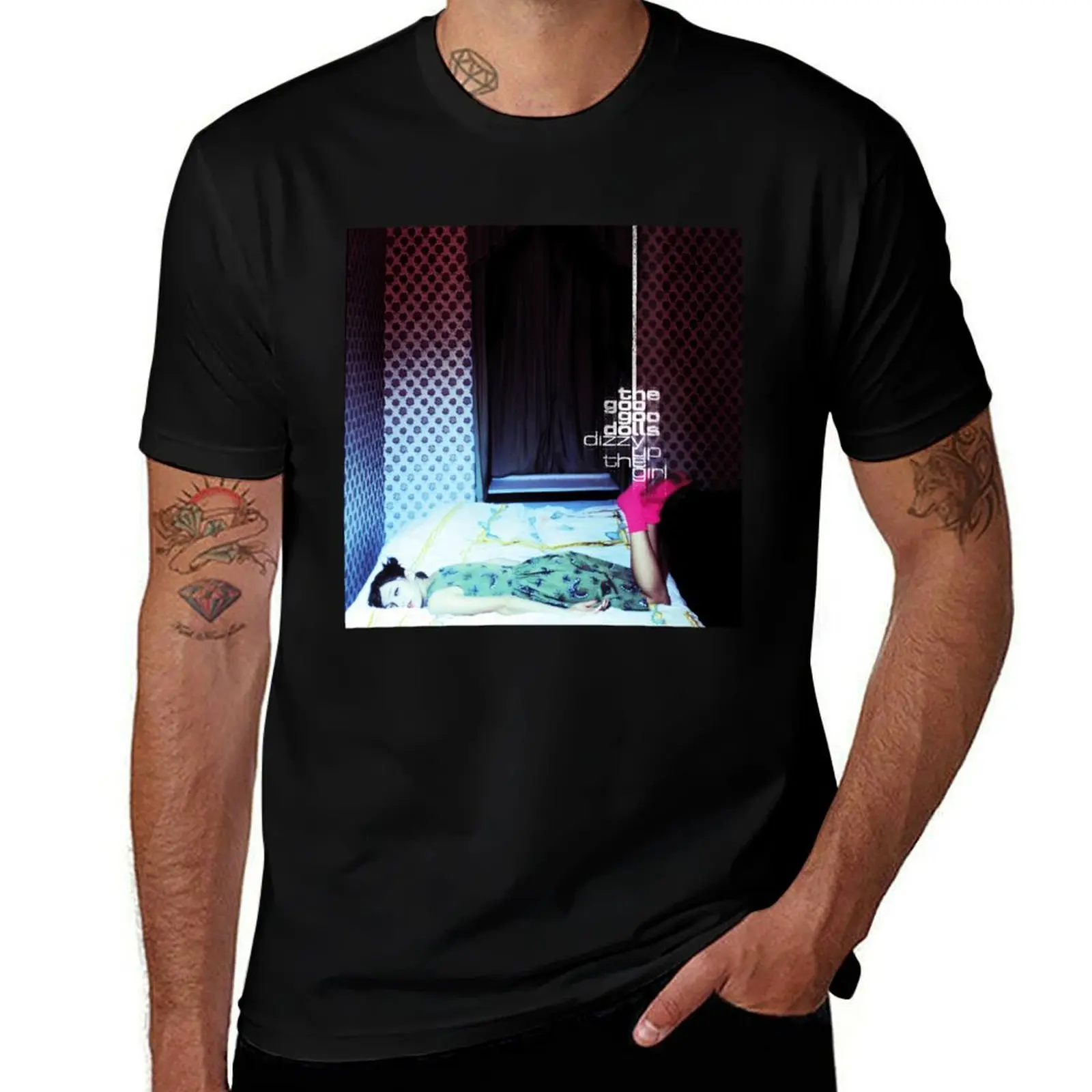 

Dizzy Up The Girl Goo Goo Dolls T-Shirt t shirts for man cotton t shirt custom print