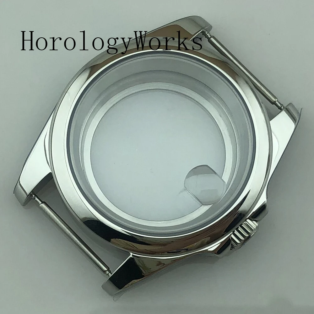 39mm Case Sapphire Glass Fit NH34 NH35 NH36 PT5000 ETA2824 Movement Watch Parts - view 2