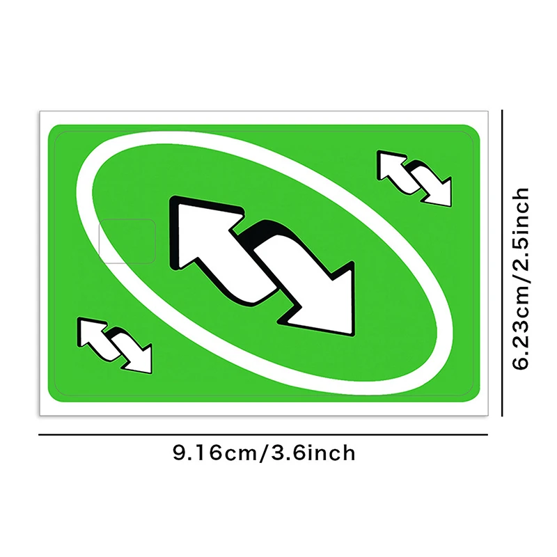 New Funny Words Anime PVC Young Creidt Card Debit Card Sticker Film Case Front Tape For Small Big Chip No Chip