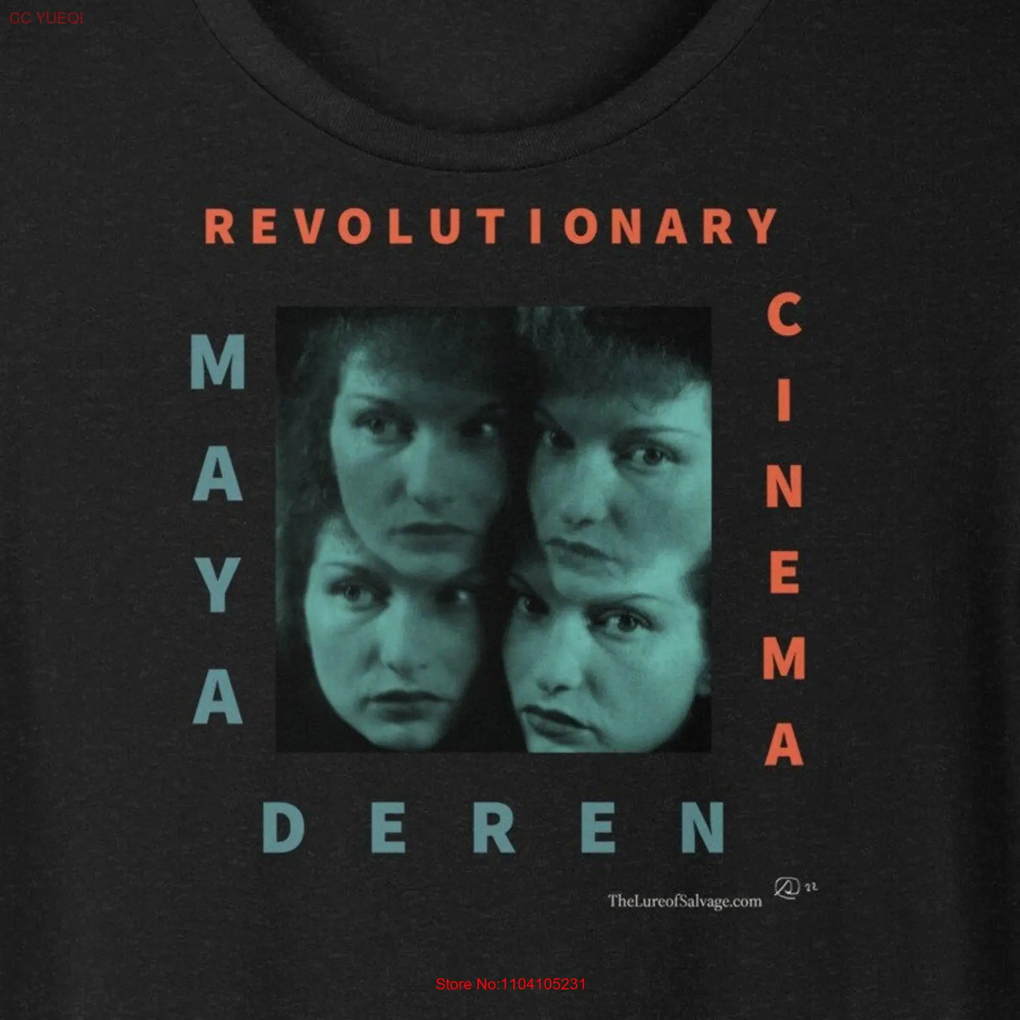 Maya Deren American Cinema Pioneer t shirt long or short sleeves