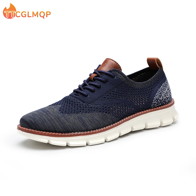 

2023 New Men's Mesh Casual Shoes Fashion Lightweight Breathable Soft Soled Shoes Summer Outdoor Sports Fitness Sneakers Big Size