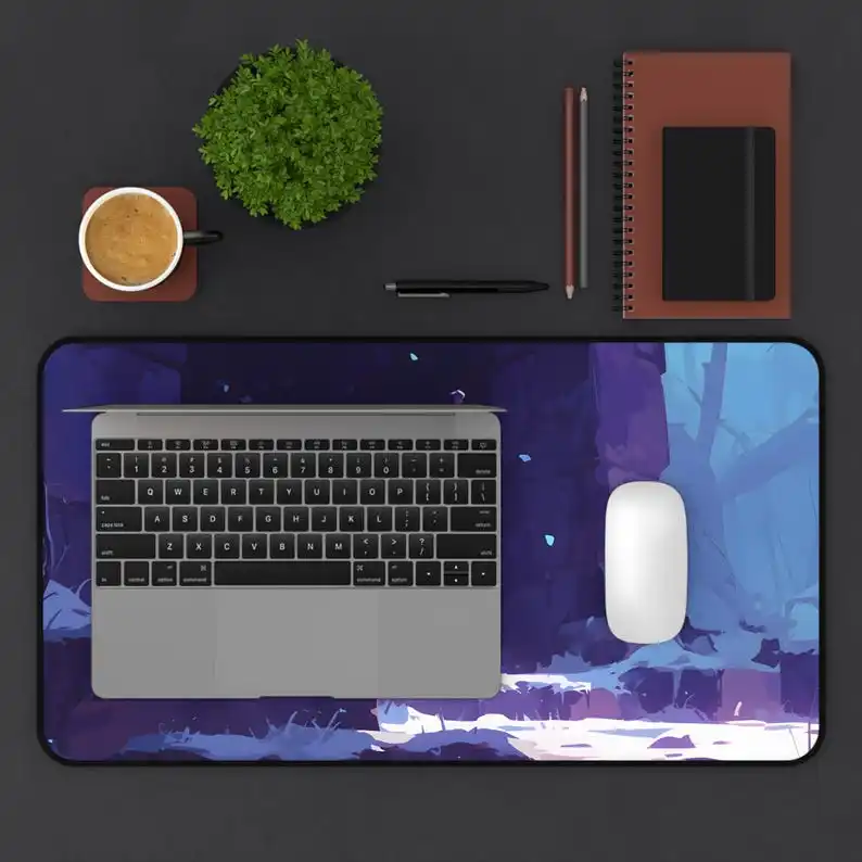 لوحة ماوس قطة لطيفة | Kawaii أنيمي مكتب حصيرة XL | لوحة ماوس الألعاب الرائعة | ديكور مكتب لطيف | هدية عاشق القط | كاواي مكتب Acc #5