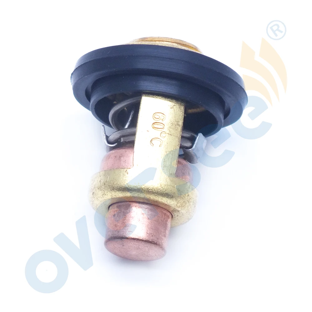 6G8-12411 Thermostat 60 Degrees 140F For Yamaha Honda 4 stroke Outboard Motor 62Y-12411-00;677-12411-00