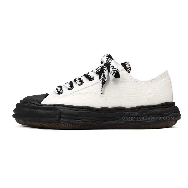 Nieuwe mode oplossende schoenen Shell Head Board Sneakers Casual platform canvas schoenen Verhoog tijschoenen voor mannen en vrouwen