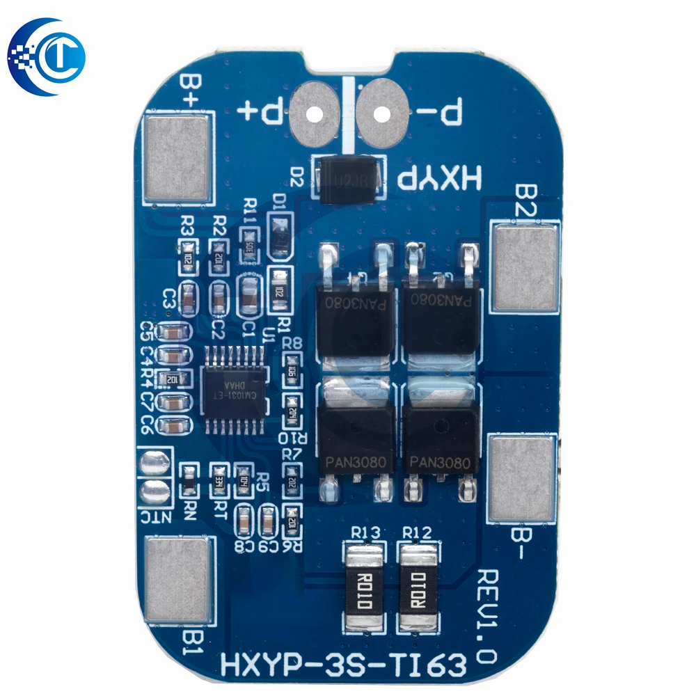 3S 12.6V 14A 18650 BMS, Overcharge Overdischarge Short Circuit Protection