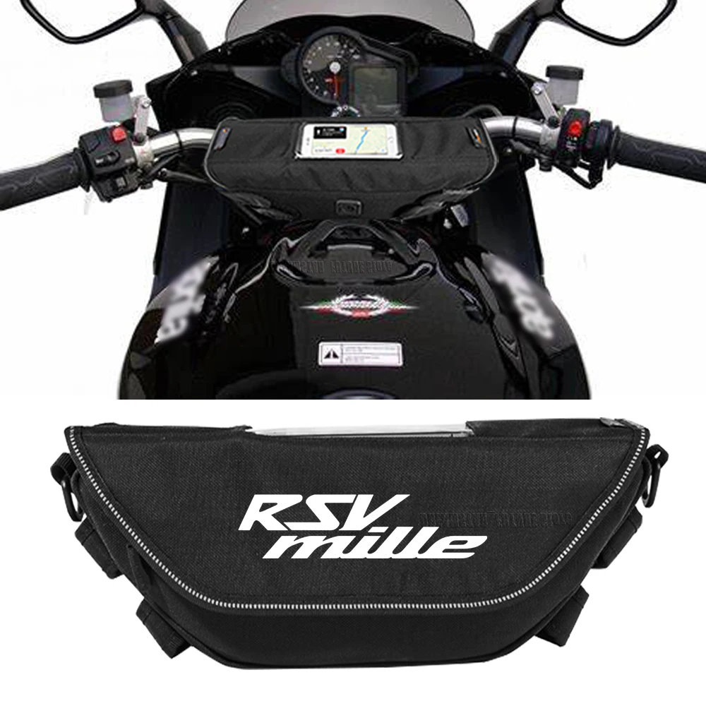 For RSV 1000 R Mille /Factory 2004 2008 2007 2006 2005 Waterproof motorcycle handlebar travel navigation bag