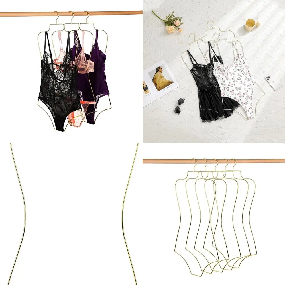 

Набор из 10 металлических вешалок для нижнего белья для демонстрации бикини и купальников в форме тела