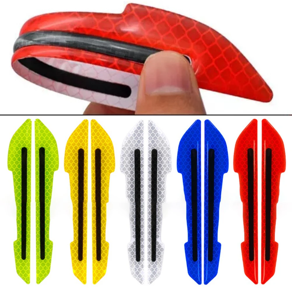 

Driving Safety Rearview Mirror Stickers Reflective Safety Stickers Green,White,Red,Blue,Yellow Hand-made Epoxy Coating