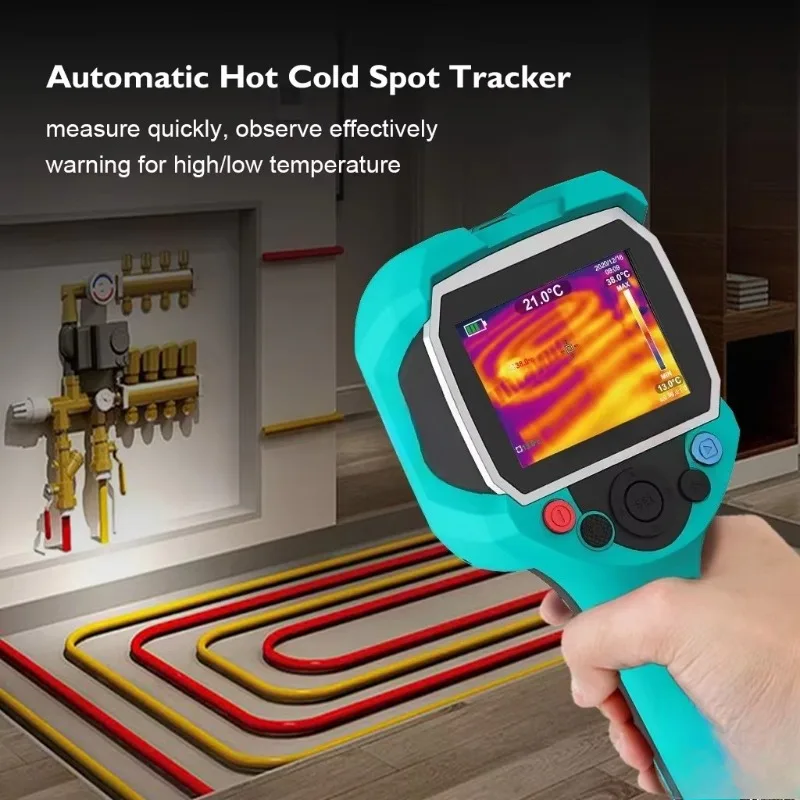 3.5 Inch LCD Display Industrial Infrared Thermal Camera with Temperature Detection Resolution Thermal Imager Construction Use