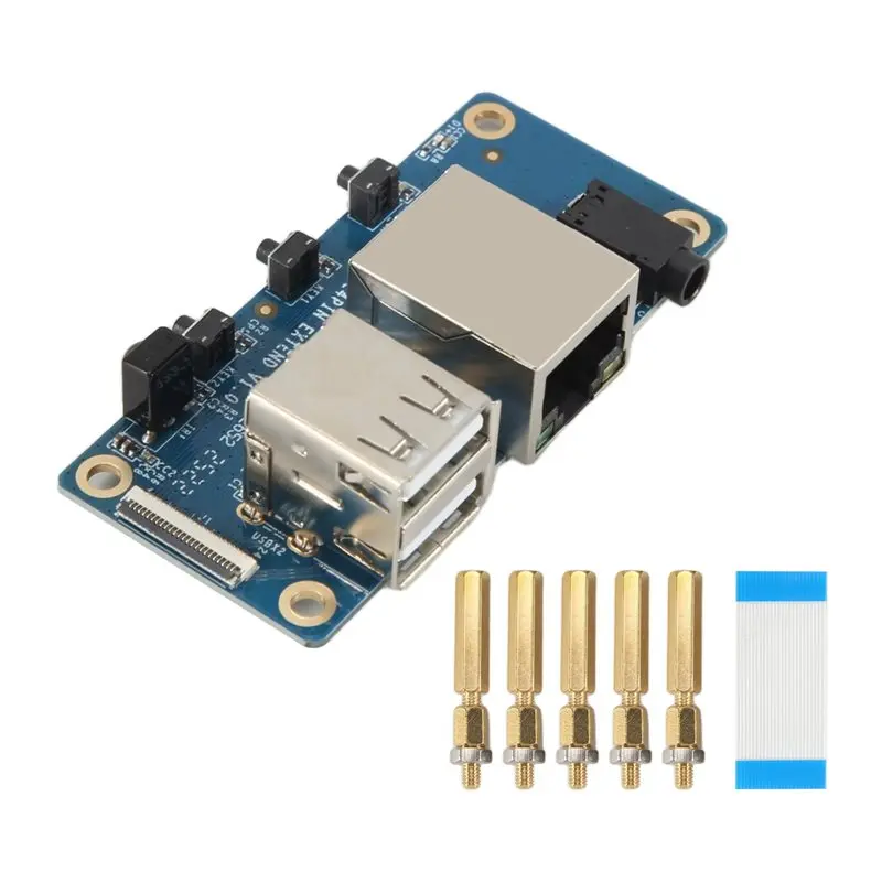 

A29F-интерфейсная плата расширения для Orange Pi Zero 2 W, сетевой порт 100M+USB 2.0+аналоговый аудио- и видеовыход