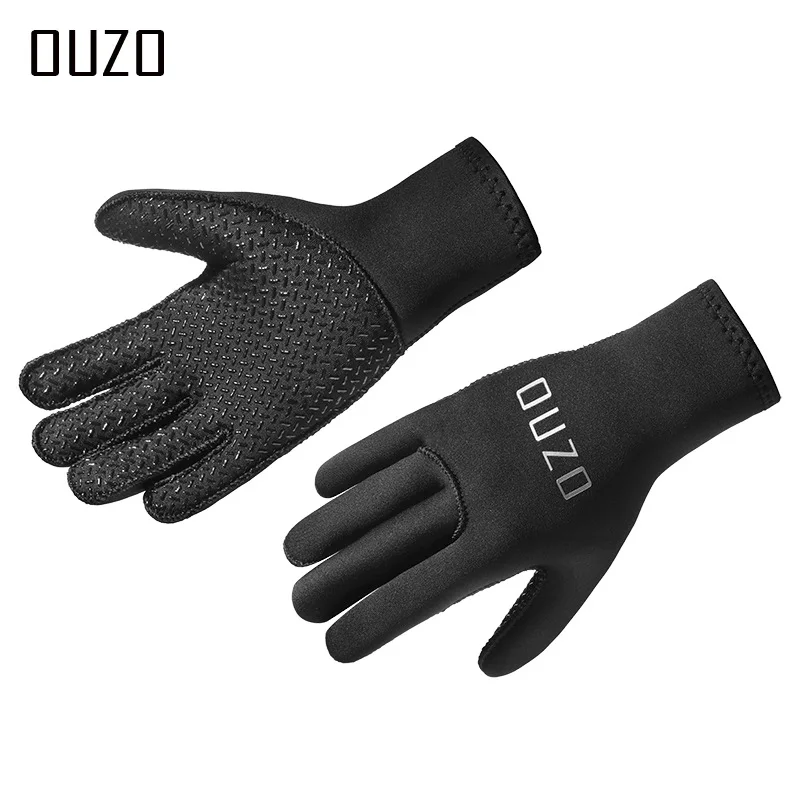 

3mm CR Super Elastic Wear-resistant Diving Gloves Silicone Non-slip Warm Surfing Pulp Board Fishing and Hunting Diving Gloves