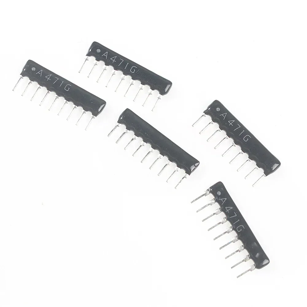 65PCS Exclusion Network Resistor Electronic Component Kit 13-in-1 9A103 472 102 471 221 473 331, 5p 6p 7p 8p 9p 10pin