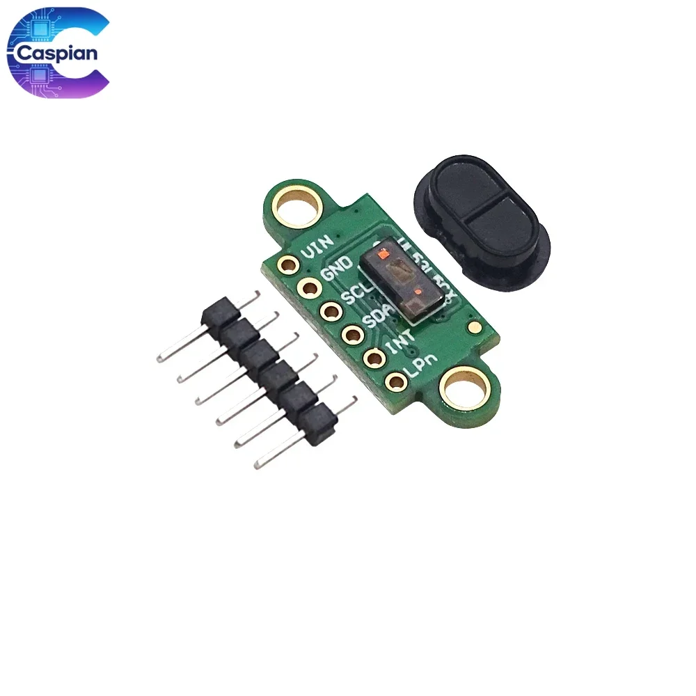 5Pcs Multi-Zone VL53L5CX 8x8 ToF Laser Ranging Sensor 400cm 60Hz I2C for Arduino