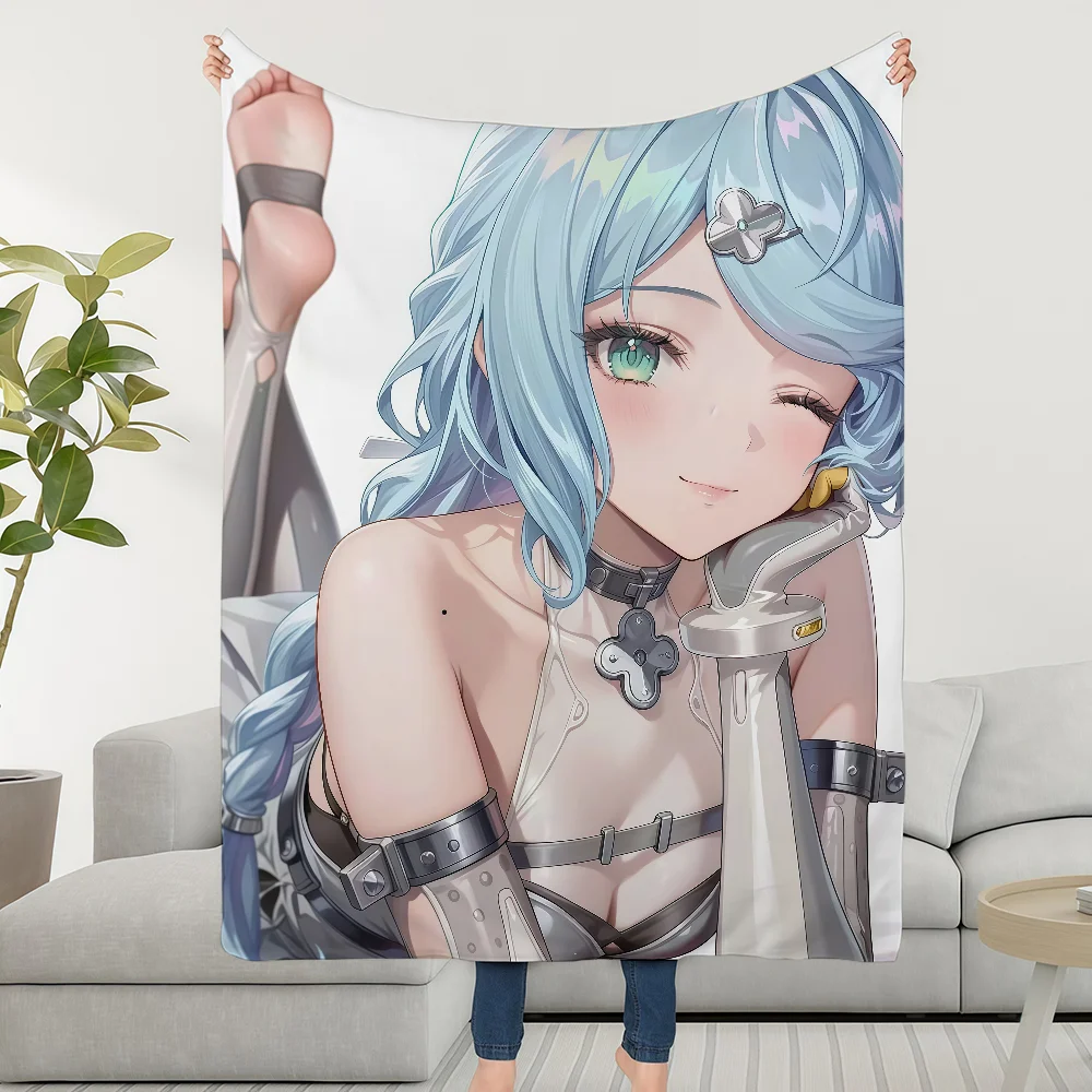 Zone Zero Blanket Throw Super Cosy ZZZ Plush Living Seed Room Sofa Couch Childish Zenless Birthday Gifts