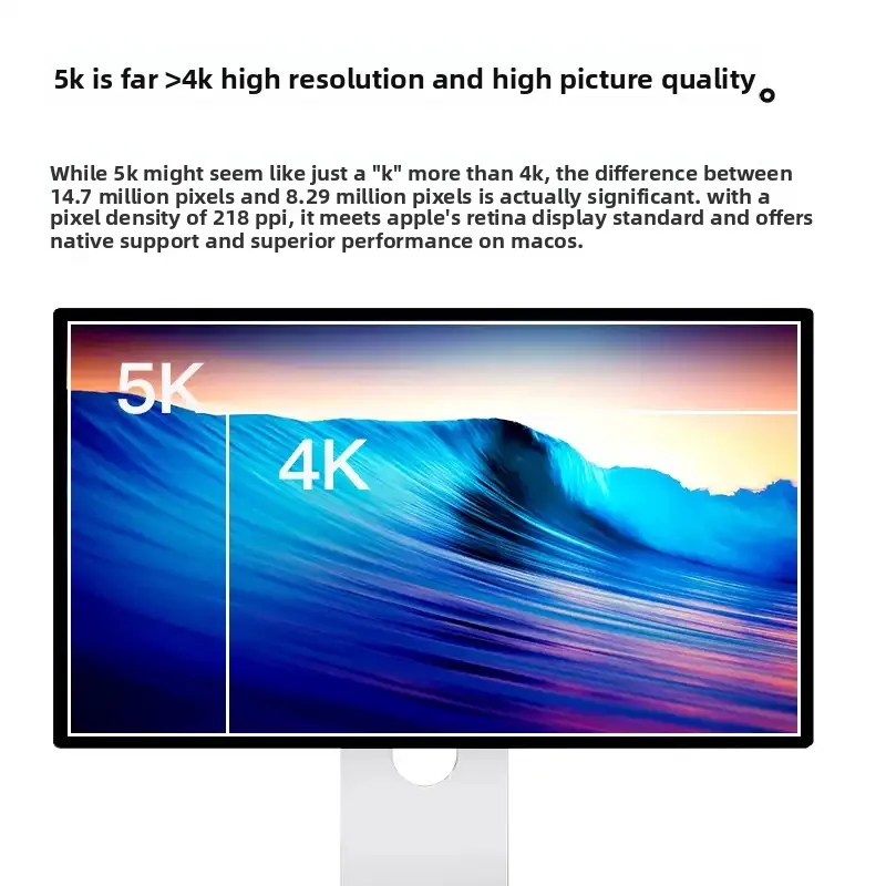 KUYCON G27P 27インチ 5Kモニター | 5120x2880 IPS 1ms ディスプレイ