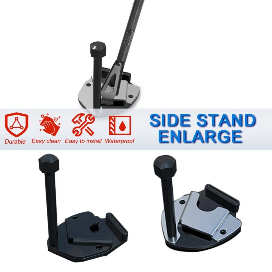 

Motorcycle For Honda CRF1100L Africa Twin DCT ES Adventure Sports DCT 2020-2023 2022 2021 Side Stand Enlarge Kickstand Enlarger