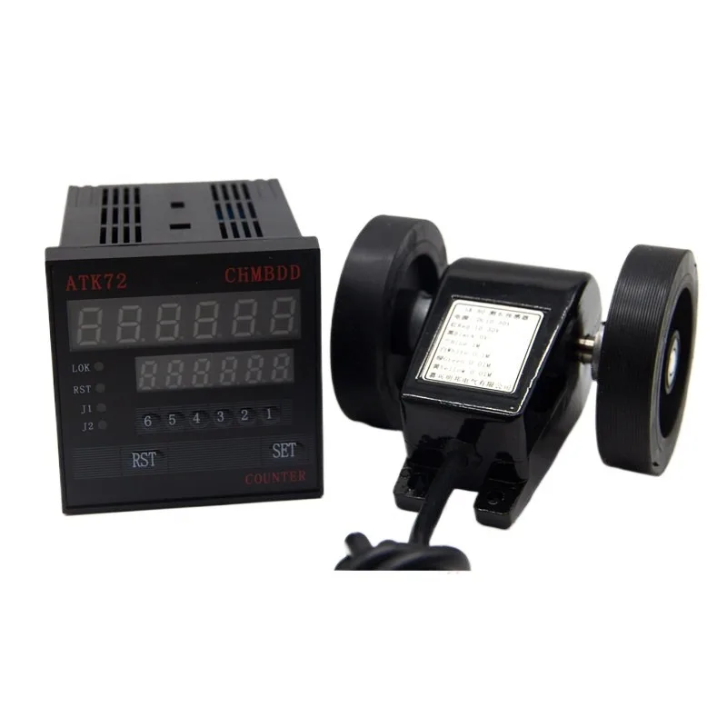 ATK72-C meter counter electronic digital display counter roller type meter wheel length measuring instrument meter counter