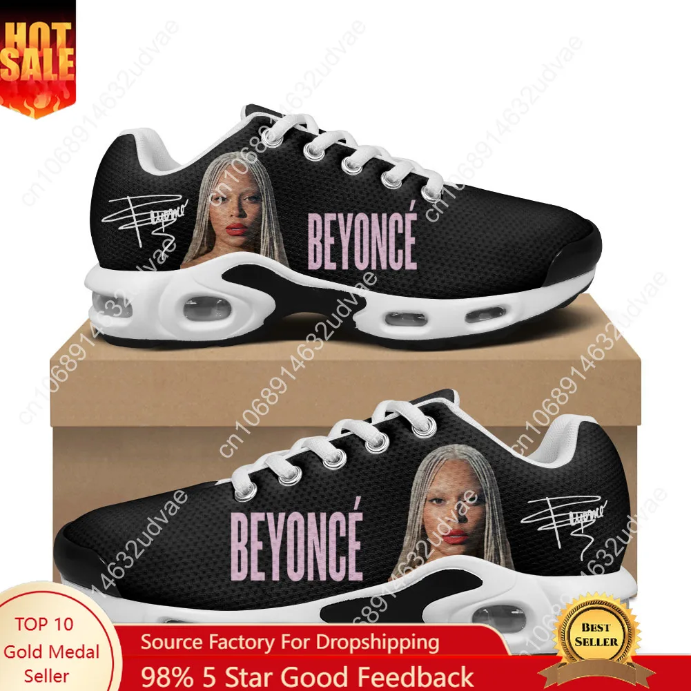

Beyoncé Air Cushion Sneakers Mens Womens Teenager Lightweight Sports Shoes High Quality Custom Couples Leisure Mesh Sneaker