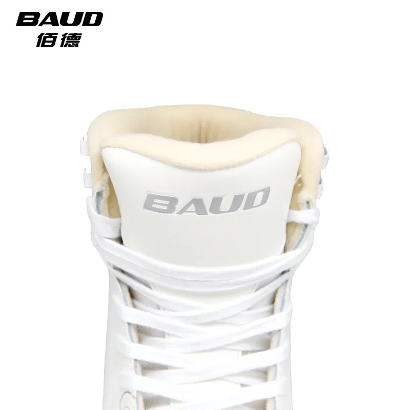 Genuine Leather Ice Figure Speed Skates Shoes Waterproof Professional Thermal Warm Thicken With Ice Blade For Kids Adult