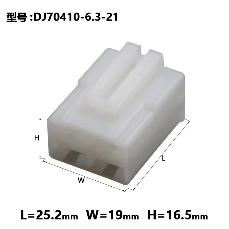 1-20SET DJ70410-6.3-21 auto Waterproof connector 4 pin automotive Plug famale male socket Includes terminal seal