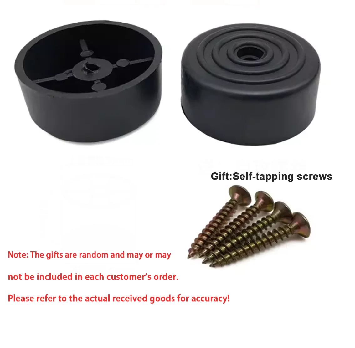 2-50 قطعة أثاث الأريكة الثقيلة منصات الساق مع الأظافر 24-58 مللي متر قطر المضادة للخدش حافظات الأرضية للخزانة/السرير/البراز