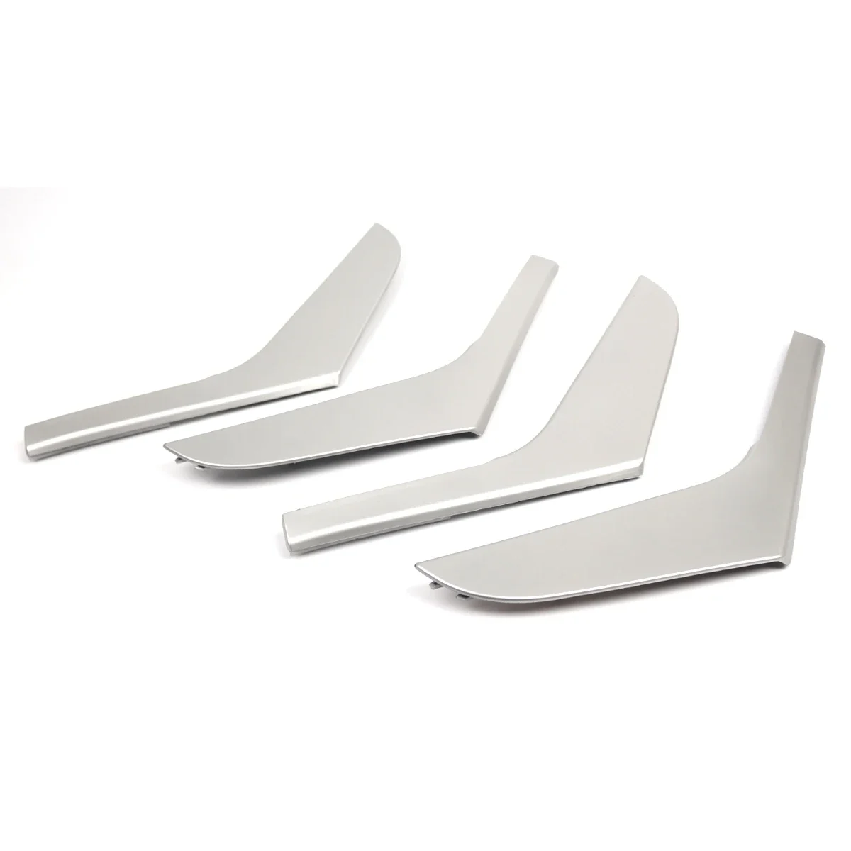 

Pair/4Pc ABS Silver Car Interior Door Armrest Handle Strips Cover 5K4868039A 5K4868040A For 2009-2013 VW Volkswagen GOLF 6 Mk6