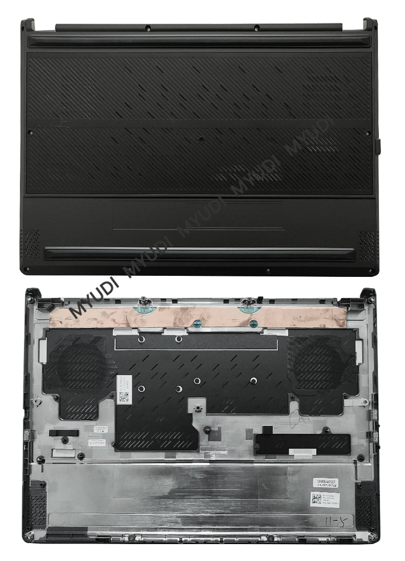 

Laptop Bottom Cover Case For Asus ROG Zephyrus G14 GA402 GU402 GA402R GA40X Bottom Case Lower Casing Black Shell Replacement