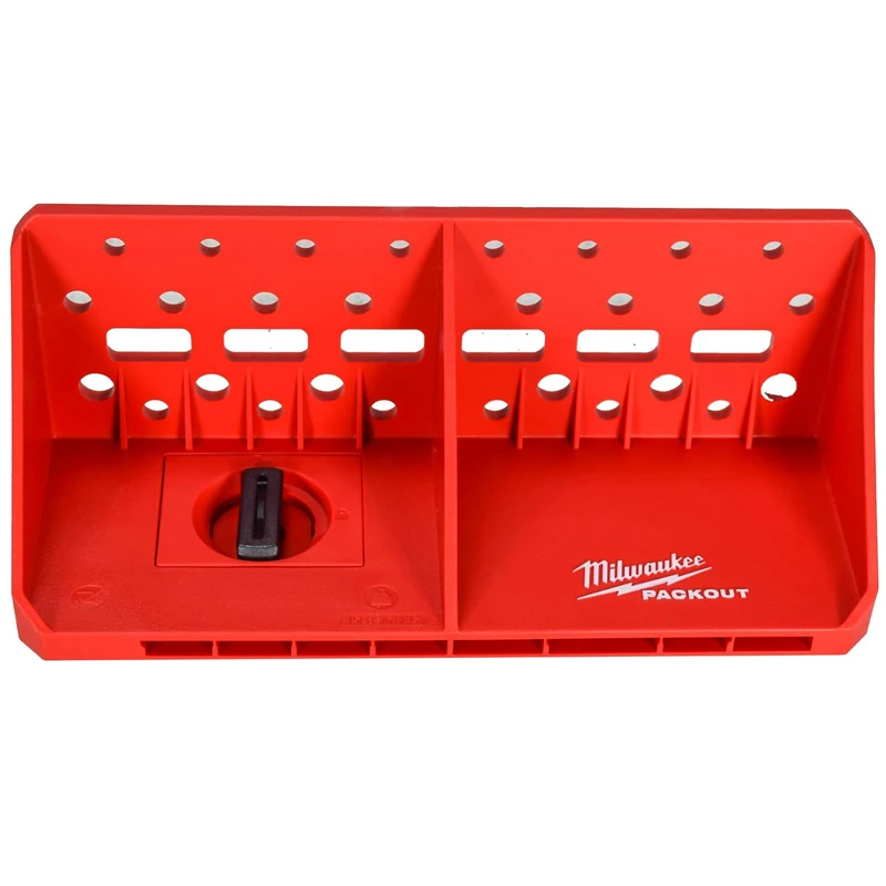 Milwaukee 48-22-8341 PACKOUT Screwdriver Rack Featuring 34 Multi-Size Slots Load Bearing 20 Pounds Tool Storage Spare Parts