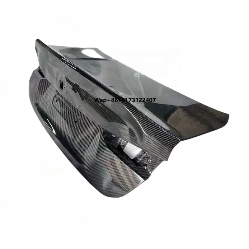 High quality CSL Style Dry carbon fiber rear trunk lid for M3 G80 G82 G83  M4 rear trunk cover