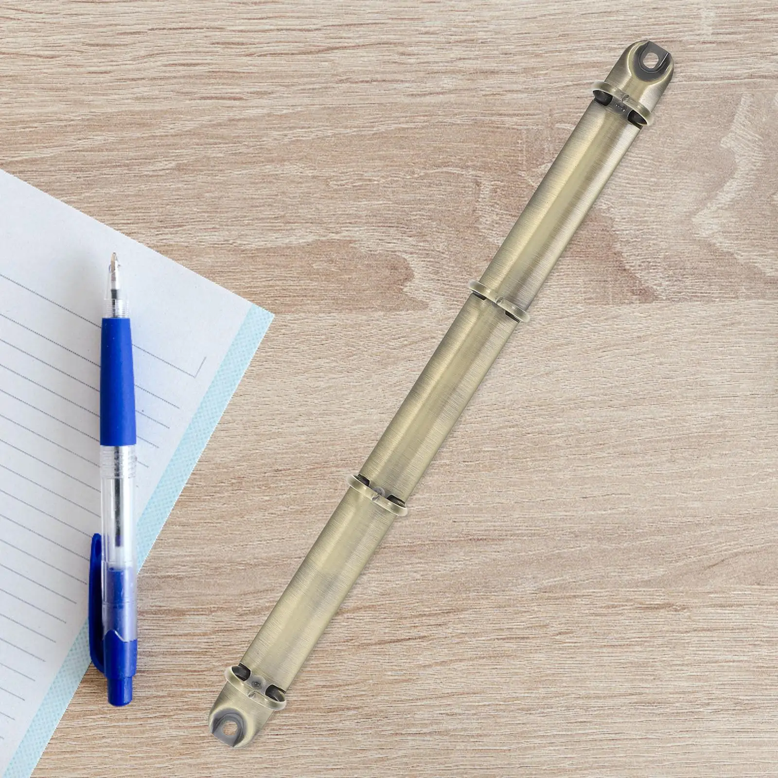 Binder Clasp Pockets Replacement Mechanisms Metal Ring Notebook Straight Hair Kit Clip for Planner