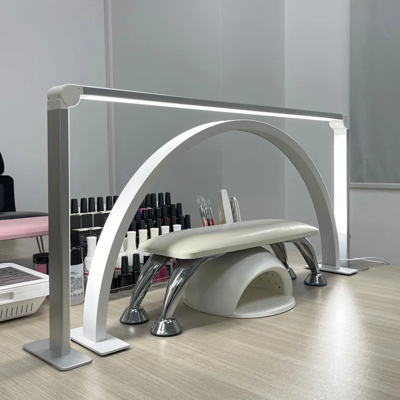 

Personalized Reasonable Price Led Nail Desk Lamp Folding Table U Pink Nail Lamp Cold Led Light for beaut Salon
