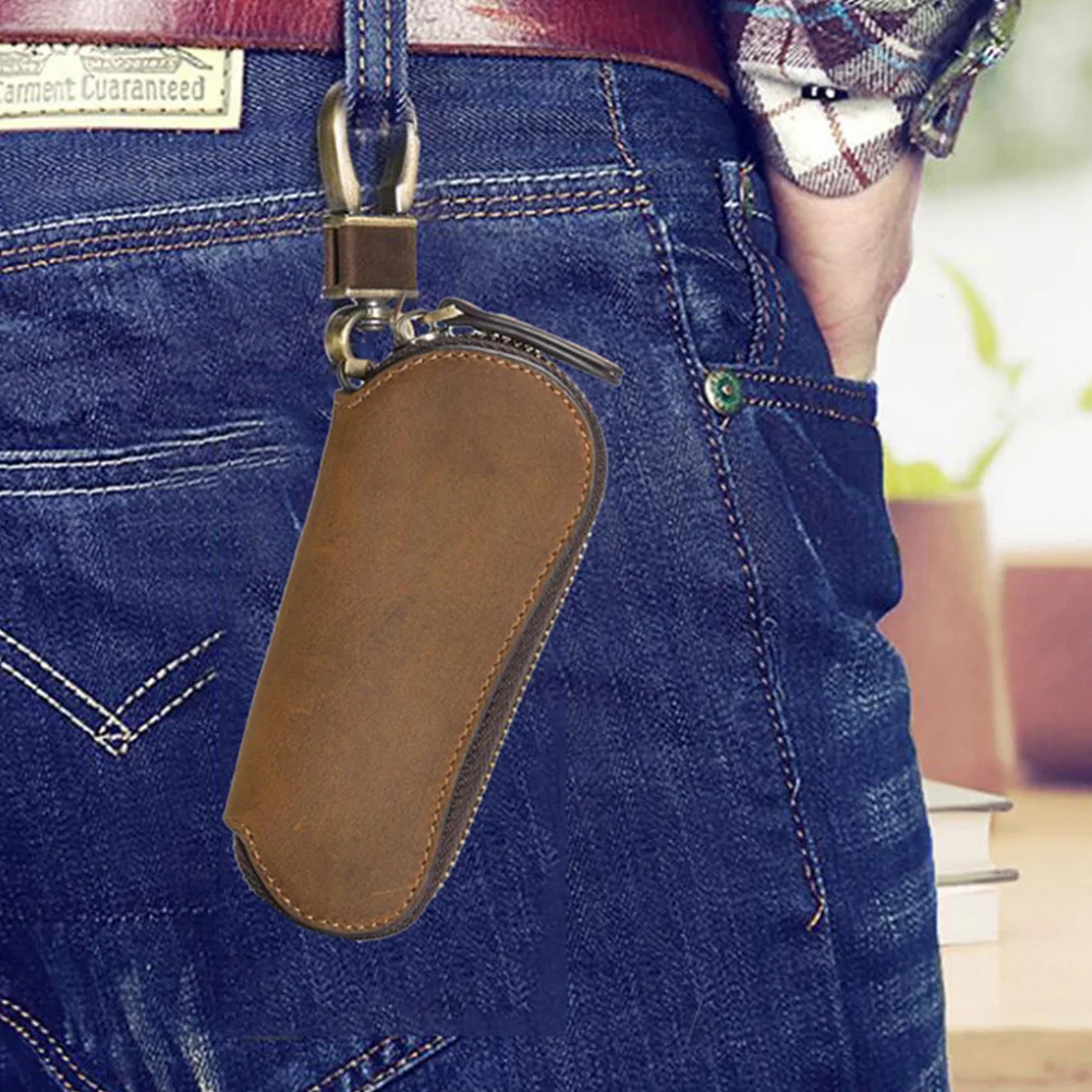 

Key Case Zipper Bag for Car Pouch Auto Storage Organizer Multi-Function