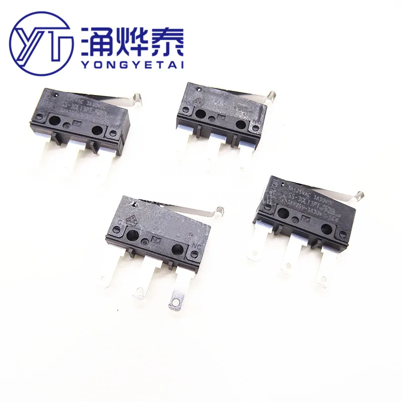 YYT Medium micro switch SS-3GL13PT long pin 3pin R handle basic switch button