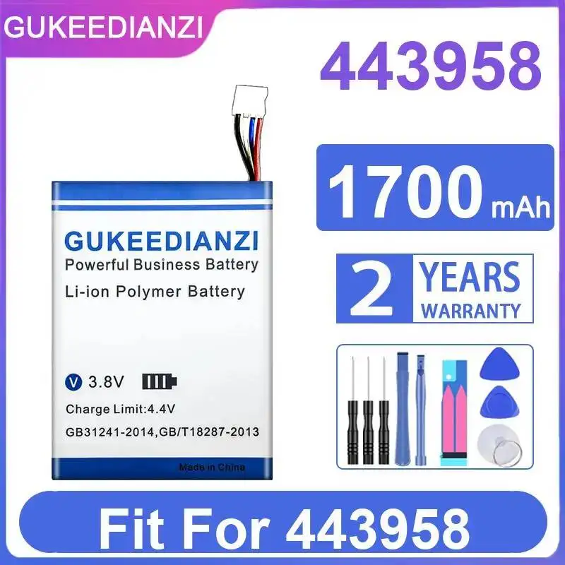 

High-Efficiency 1700Mah Fit For 443958 Long Lasting Watch Battery