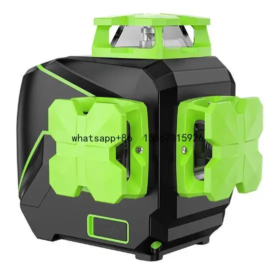 

Huepar S03CG-L,Indoor&Outdoor Pulse Mode 3D Green Beam linelaserlevel,12 Line Laser Level