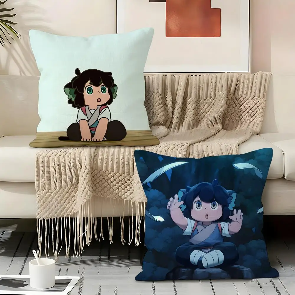 The L-legend Of Hei Pillow Case Linen Pillow Covers Cover For Couch Living Room Bench Patio Floor Linen Home Decor