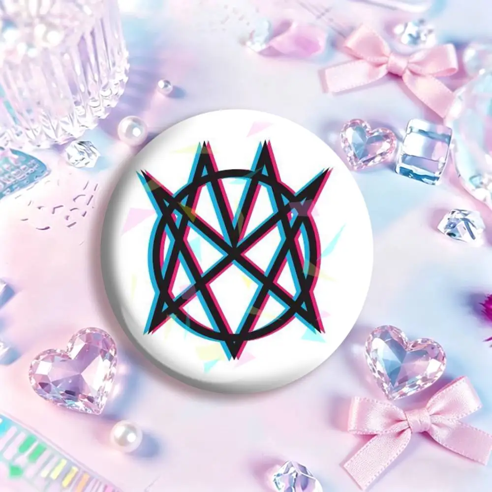M-Mindless Self Indulgence  Icon Badge Handmade Tinplate Brooch for Chest Ornament Gifts Easter decorations