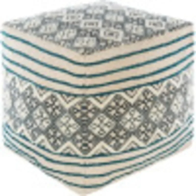 

Porter Pouf, D, Light Gray