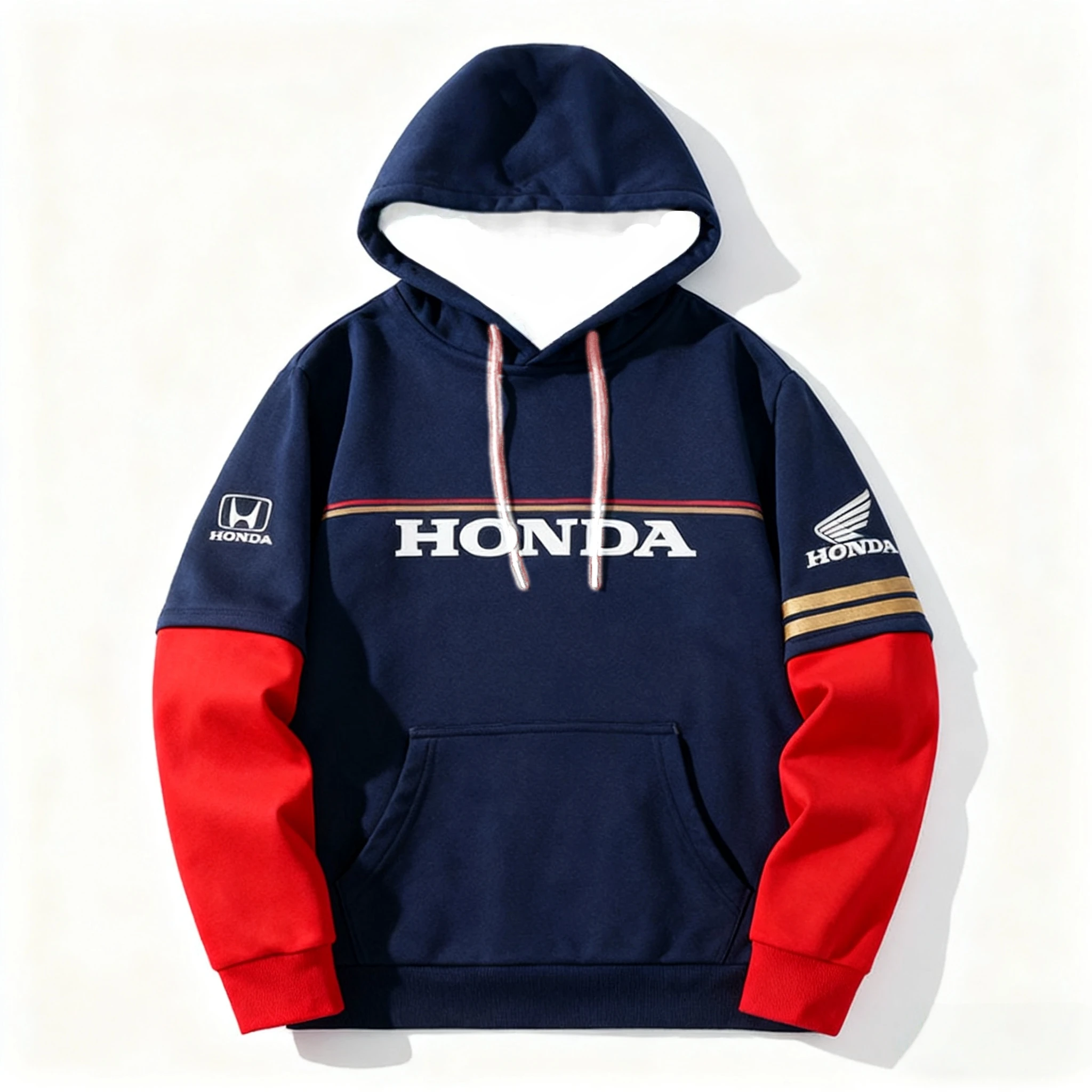 

Honda модная спортивная рубашка с капюшоном для гонок на мотоциклах с 3D принтом для мужчин и женщин, весенне-осенняя уличная велосипедная куртка