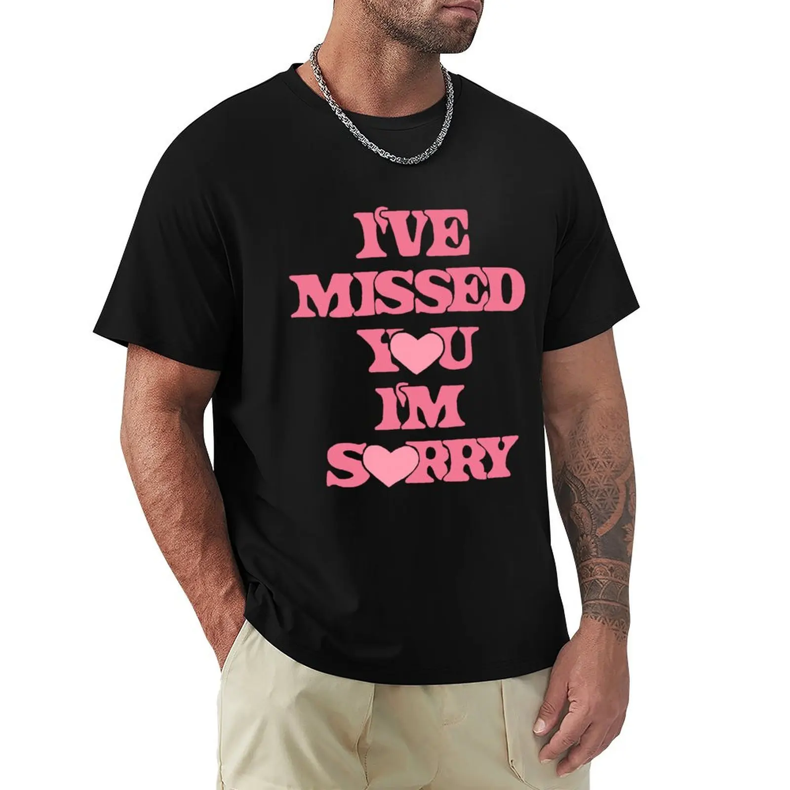 Gracie Abrams ‘I’ve Missed You I’m Sorry’ T-Shirt Sports Casual Short Sleeve Cotton Tee