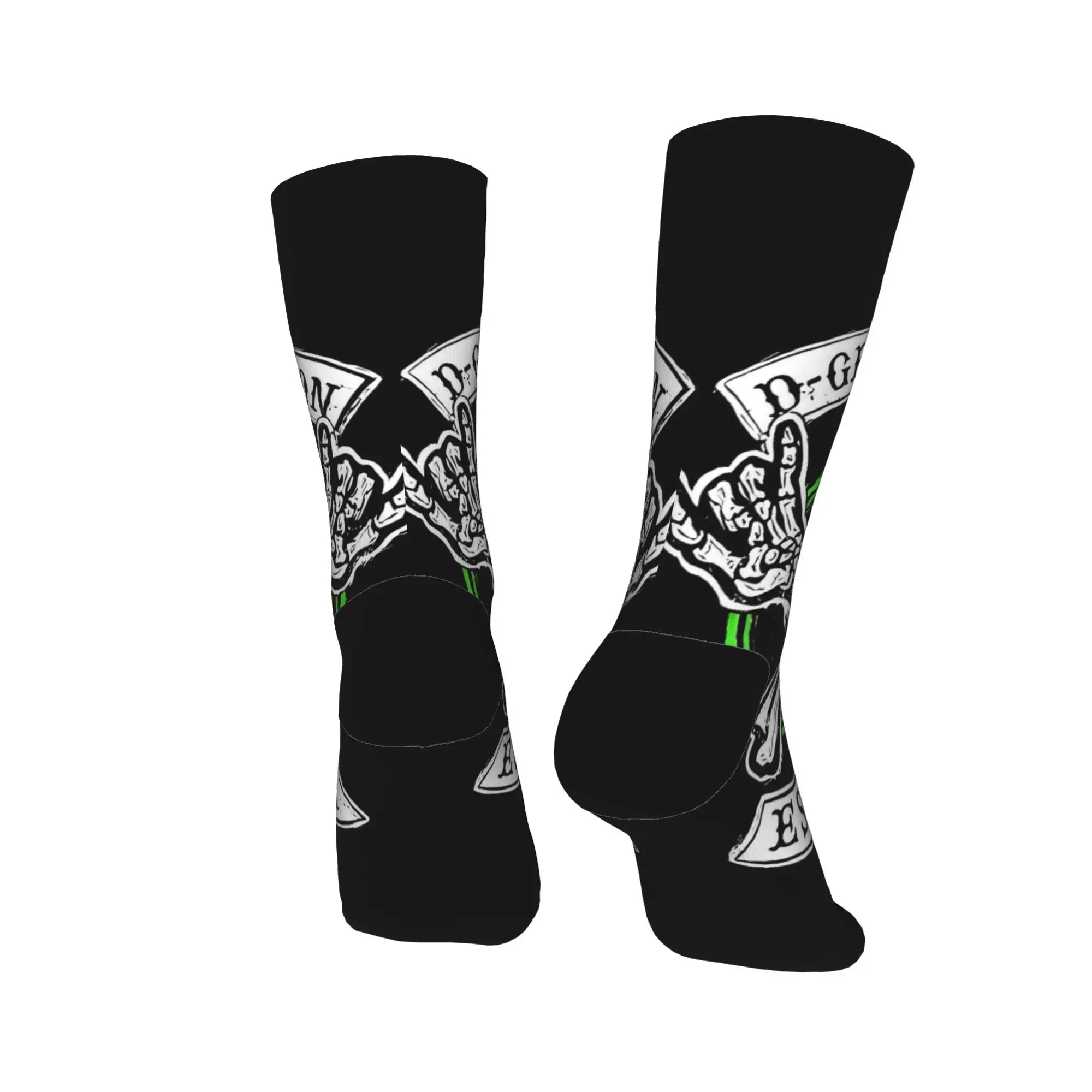 الكبار الرجال الجوارب D-الجيل X جوارب المصارعة الخريف جودة أنيقة الجوارب نمط الجري عدم الانزلاق الجوارب
