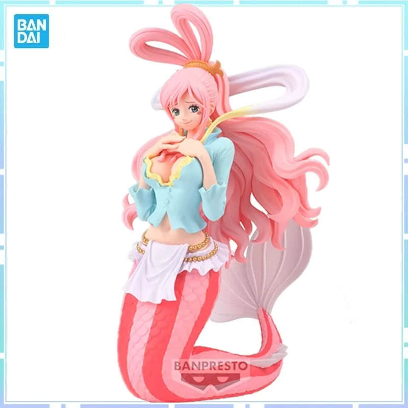 Bandai Original Banpresto Anime ONE PIECE GLITTER&GLAMOURS Shirahoshi PVC Action Figure Model Collection Toy Gifts