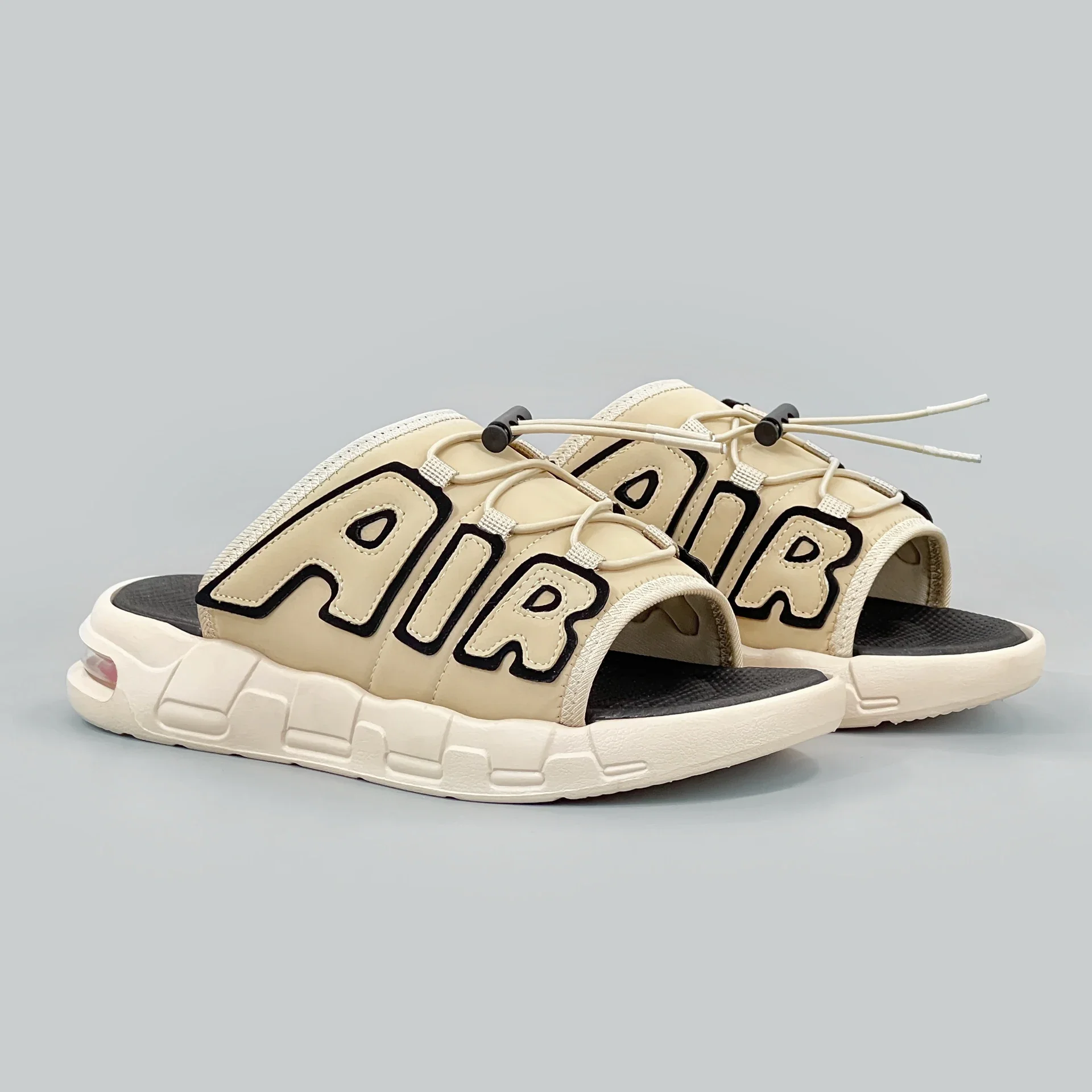 

Men's Sneakers 2025 Summer Sandals Thick-soled Beach Flip Flops Breathable Sneakers for The Outdoors Plus Size Men's Slippers